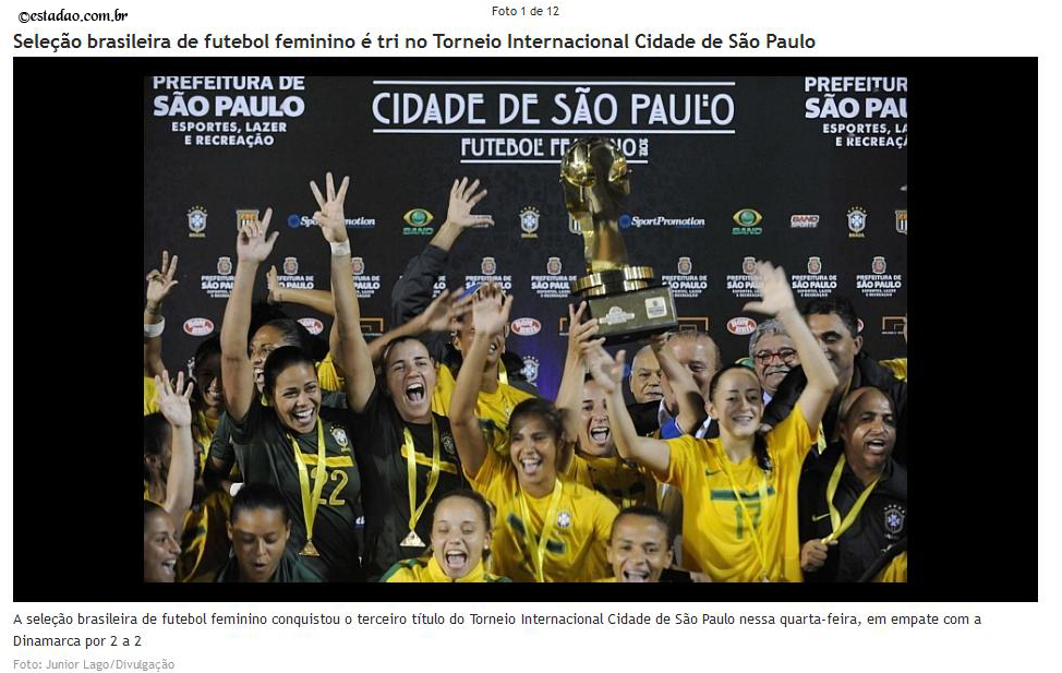 tricampeãs do torneio internacional cidade de são paulo