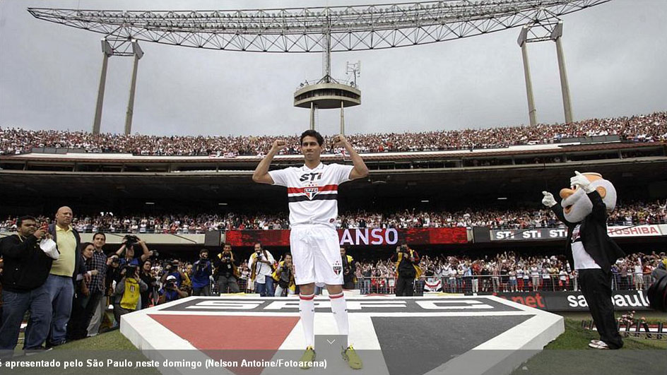 São Paulo confirma o retorno de Ganso à Vila no domingo, link da matéria: http://veja.abril.com.br/noticia/esporte/sao-paulo-confirma-volta-de-ganso-a-vila-no-domingo.htm