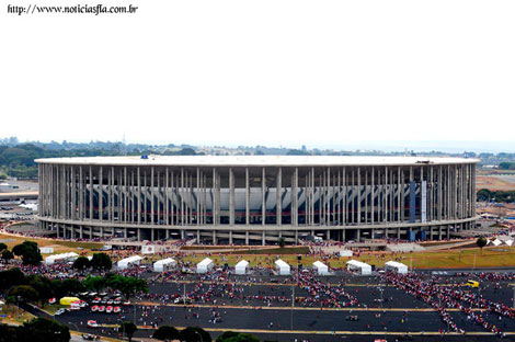 Foto do estádio Mané Garrincha