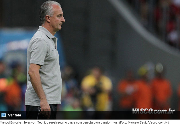 Dorival estréia no Vasco, no estádio Mané Garrincha, em Brasília, com Vasco0x1Flamengo