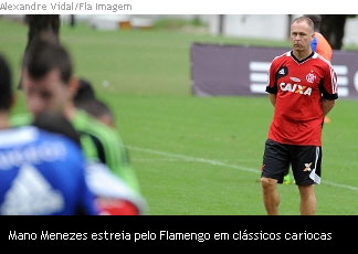 Mano faz seu 1º clássico, desde que estreou no Flamengo: Vasco0x1Flamengo