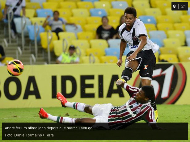 André também faz seu gol no jogo Fluminense1x3Vasco
