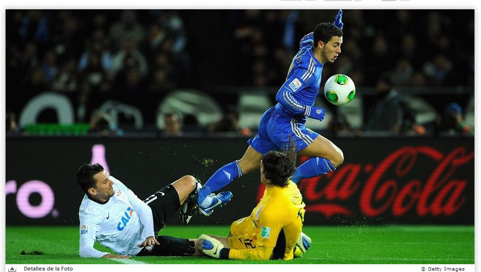 Cássio, goleiro do Corinthinas, no Mundial de Clubes 2012