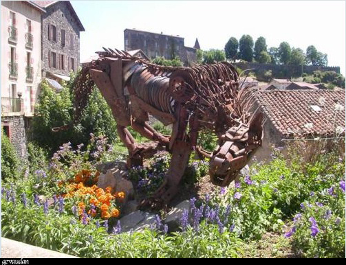 fera de Gévaudan em Saint Privat d'Allier