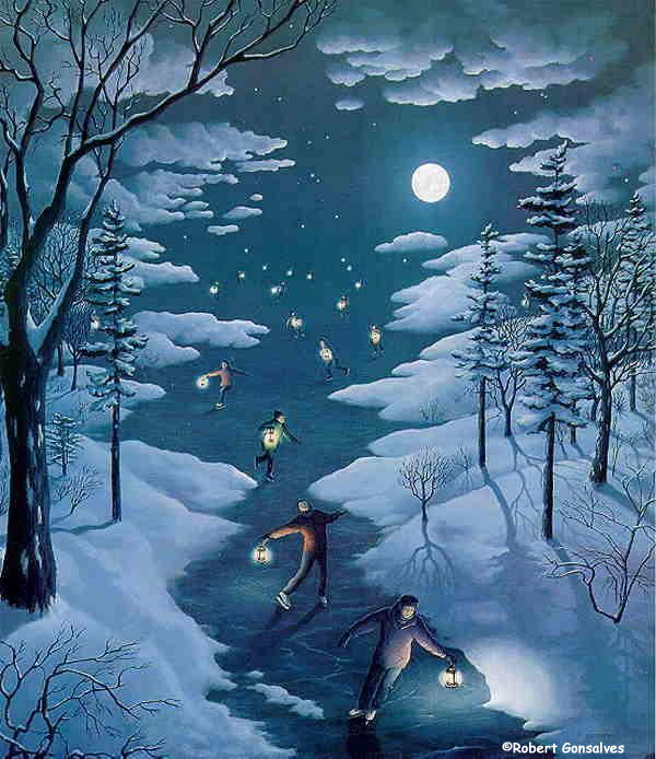 imagem de ilusão do artista Robert Gonsalves