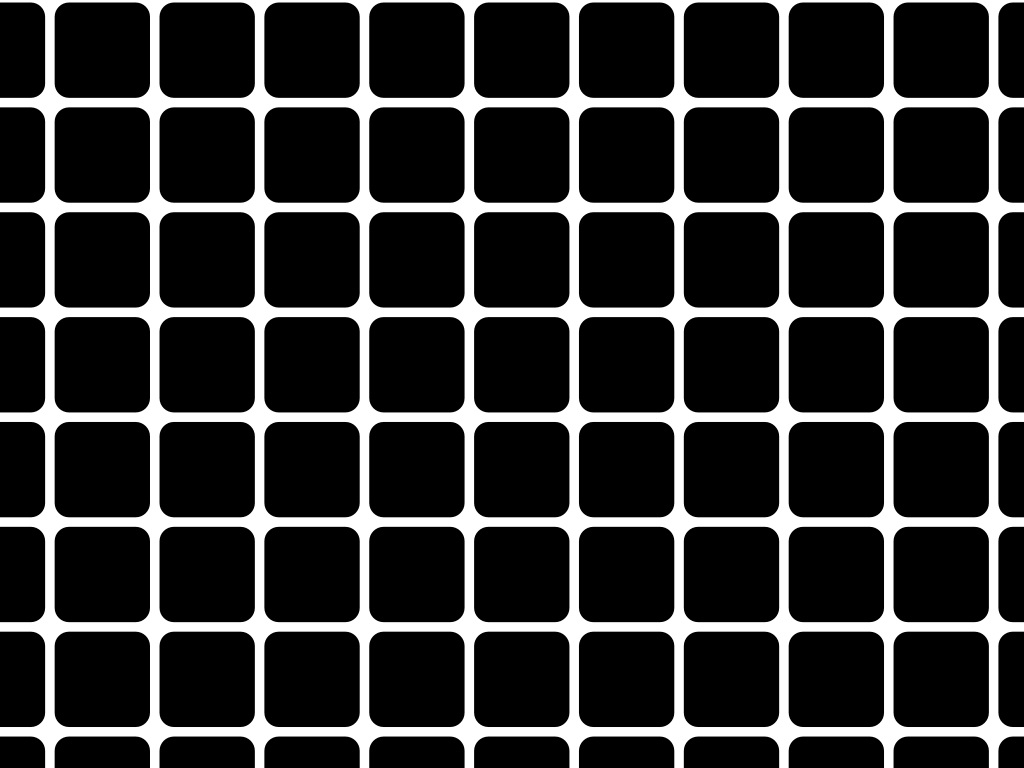 na imagem aparecem uns quadrados pretos nos espaços brancos