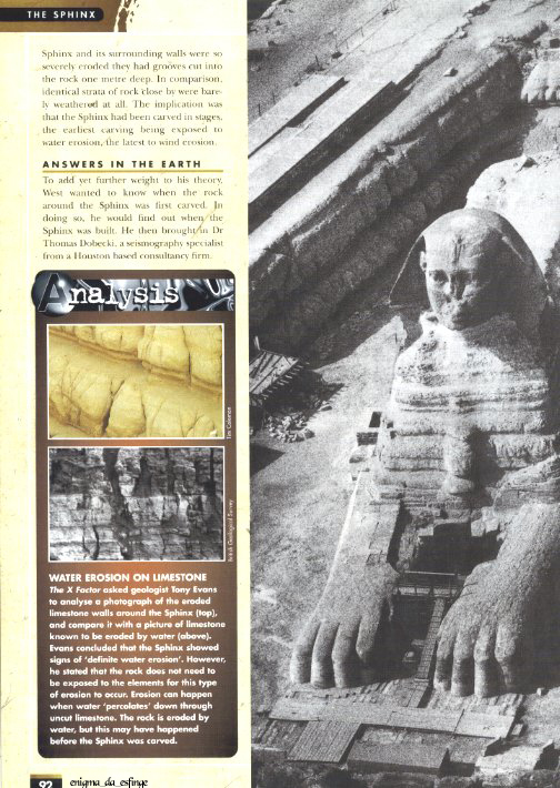 imagem da esfinge da X-Factor magazine